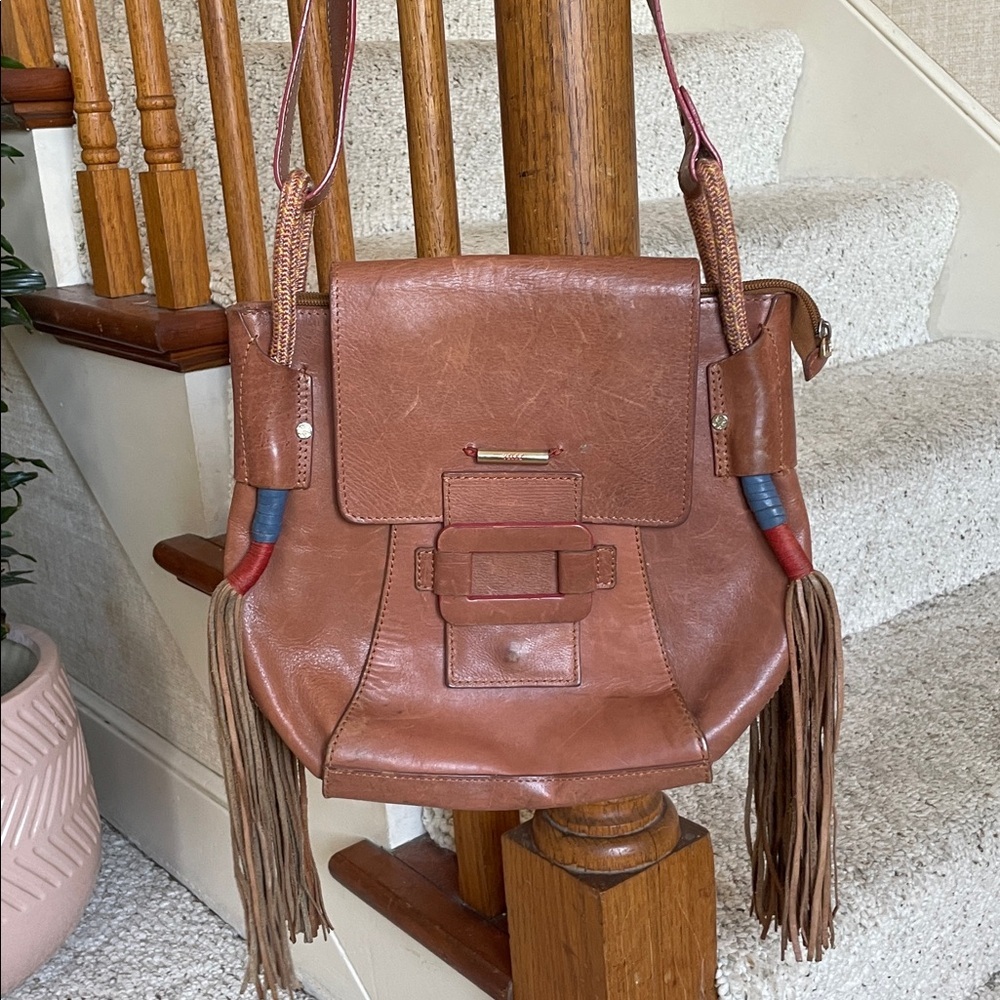 Velez Genuine Leather Bohemian Shoulder Bag